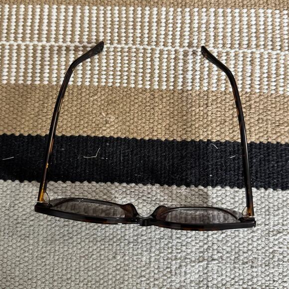 Quay Ever After Sunglasses Women Brown Tortoise Polarized Square Cat Eye - Picture 5 of 9